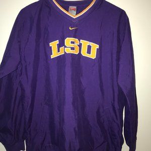 Nike LSU Purple Windbreaker